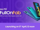 A new Galaxy F12 teaser. (Source: Samsung)