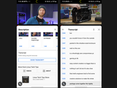 YouTube transcripts in a new way. (Source: Android Police)