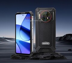 GSMArena has provided a brief look at Oukitel's next rugged smartphone. (Image source: Oukitel)