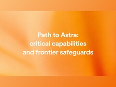 OpenAI graphic reading Path to Astra, critical capabilities and frontier safeguards