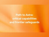 OpenAI graphic reading Path to Astra, critical capabilities and frontier safeguards