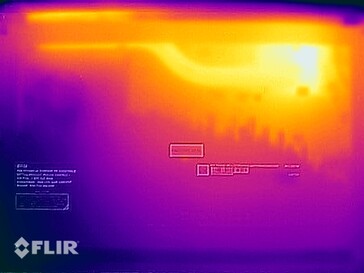 Heat map under load - bottom