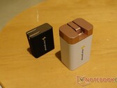 The 100W (left) and 200W (right) Omega chargers.