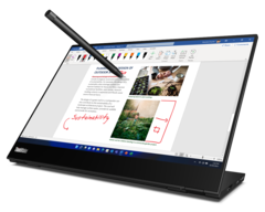 Lenovo ThinkVision M14T Gen 2 is now touch-capable. (Image Source: Lenovo)