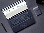 The trackpad of the ExpertBook B9 turns into a touch sensitive numberpad to help with spreadsheet use and data entry. (Image Source: Asus)