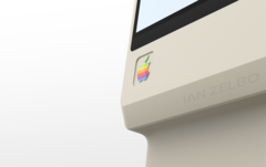Concept designer Ian Zelbo has given the classic Macintosh a fresh look in his series of renders. (Image source: Ian Zelbo)