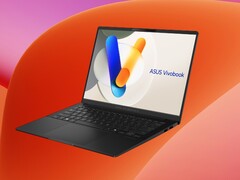 The Asus Vivobook S 14 OLED is easy to carry thanks to 1.3 kg (2.87 lbs.) of weight. (Image source: Asus, Unsplash, edited)