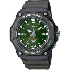 The Casio MW-620H-3AV analog watch features a 3-year battery life (Image source: Casio)