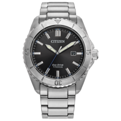 The Citizen Brycen AW1840-50E Eco-Drive watch features a 41 mm super titanium case (Image source: Citizen)