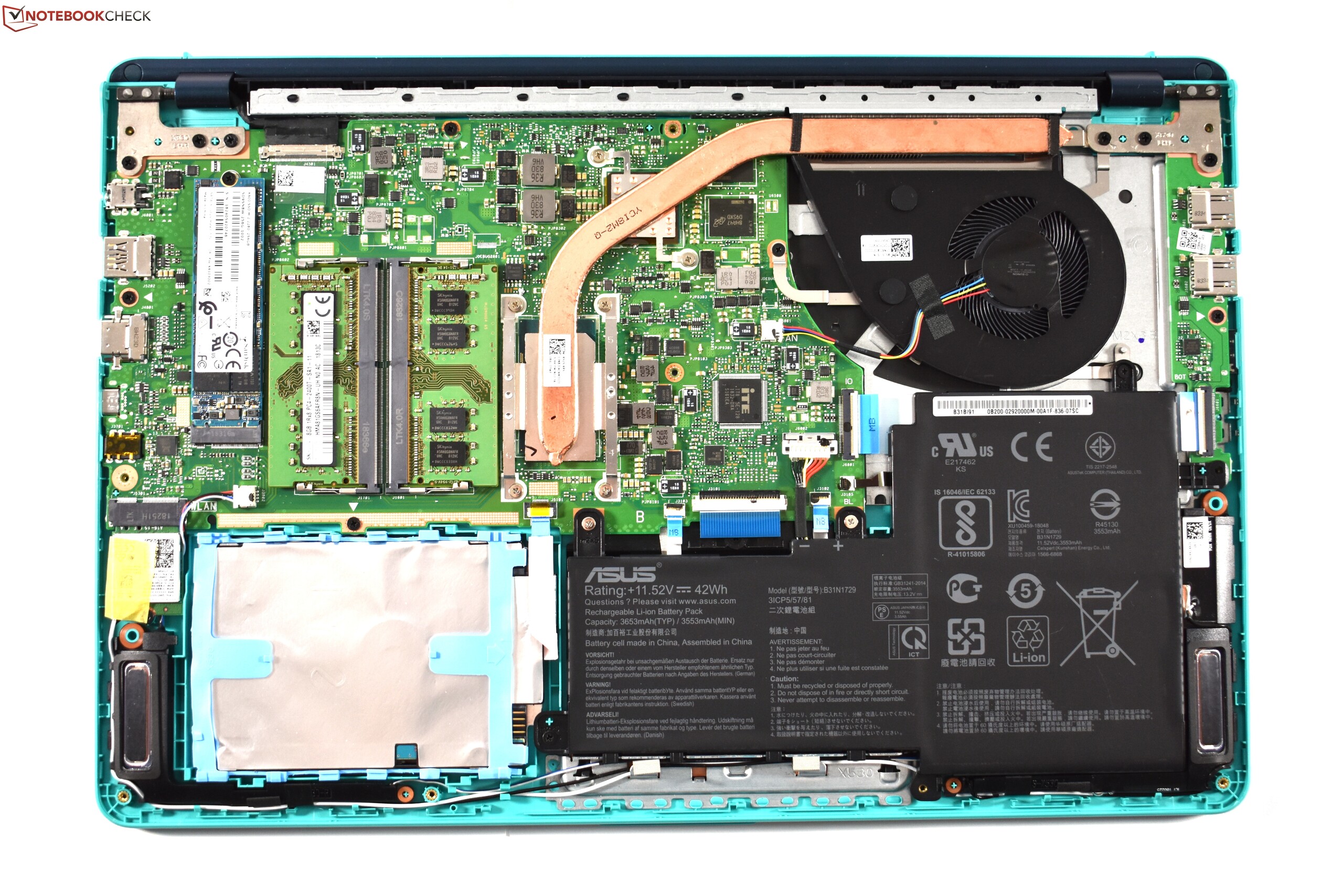 Asus VivoBook S15 S530UN i7 FHD MX150 Laptop Review NotebookCheck Reviews