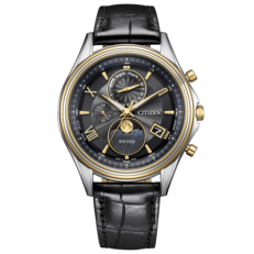 Front view of the Citizen Exceed Mid-Autumn Moon BY1025-17E