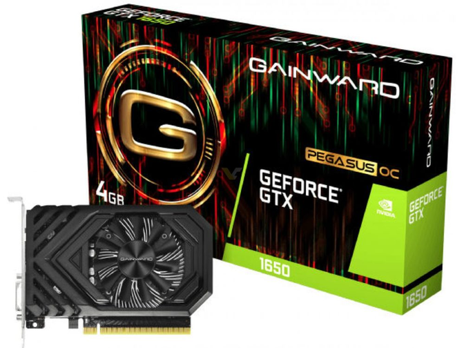gainward gtx 1650 ATX evergreen ＋ 550w電源 gainward gtx 1650 ATX