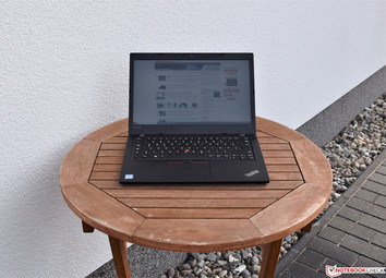 Lenovo ThinkPad L480 in shadow