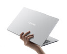The Xiaoxin Air 13 costs around $869 in China. Pictured: a promo picture showing the thin and light design of the laptop.