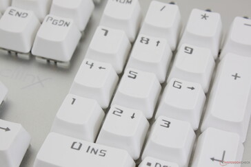 ... but the "2" on the NumPad appears smeared
