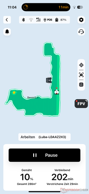 Overview with live progress