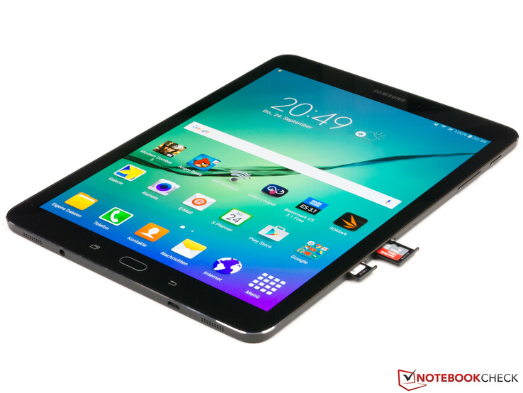 nek opwinding Sympton Samsung Galaxy Tab S2 9.7 LTE Tablet Review - NotebookCheck.net Reviews