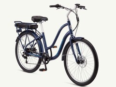 The Schwinn Mendocino vintage-style electric bike has a 45 miles (~72 km) range. (Image source: Schwinn)