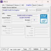 CPU-Z: Intel Graphics