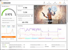 Time Spy on battery power