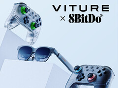 Viture and 8BitDo have released new translucent versions of the 8BitDo Ultimate 2C controller. (Image source: Viture)