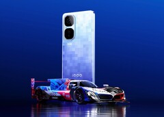 The iQOO Neo 10 Pro+ features a stylish pixel-printed back. (Image source: Vivo)