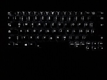Lenovo ThinkPad X13 Yoga - Keyboard backlighting