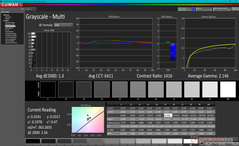 Grayscale before calibration