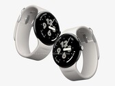 The Pixel Watch 3 series is said to feature slimmer display bezels than last year's models. (Image source: @OnLeaks & Android Headlines)