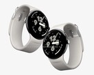 The Pixel Watch 3 series is said to feature slimmer display bezels than last year's models. (Image source: @OnLeaks & Android Headlines)