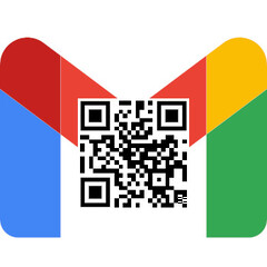 Google may soon kill SMS authentication for Gmail logins, according to a security insider at the company. (Image source: Gmail logo w/ QR code)