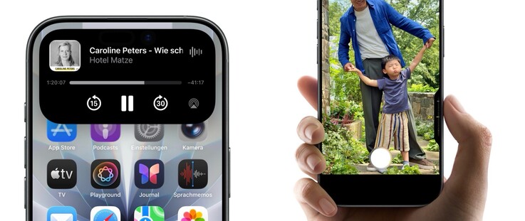 The iPhone 17e does without Dynamic Island and the camera shutter button.