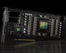 Nvidia's upcoming Blackwell RTX 50 lineup could finally make the transition to an MCM architecture. (In pic: Nvidia Grace Hopper H100 CNX)