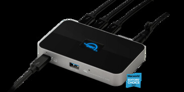 The OWC Thunderbolt Hub...