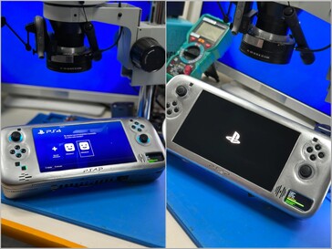PS4 handheld V2 homescreen.