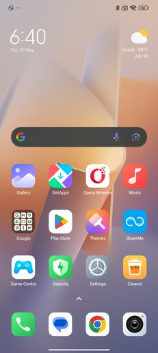 HyperOS: Home screen