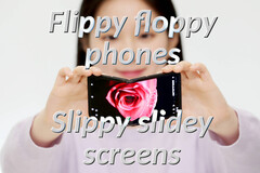 Samsung is exploring many different pathways for future foldable phones and laptops. (Image source: Samsung Display)