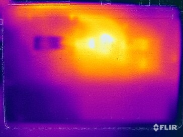 Stress test surface temperatures (bottom)