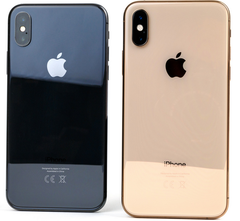 The iPhone X (left) and XS. Apple is restarting production of the X and cutting orders for components of the XS for a second time. (Image source: own)