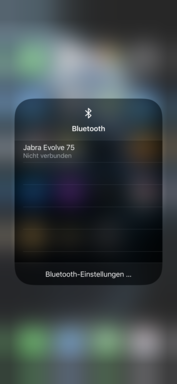 Advanced Bluetooth quick settings