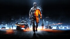 In the Battlefield livestream, the player was seen amid an intense battle in a densely packed urban map. (Image source: EA)