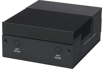 The GPIO pins on the right side are covered (Image source: Aaeon)