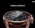 The Galaxy Watch 3 will be easier to track if you lose it thanks to its latest update. (Image source: Samsung)