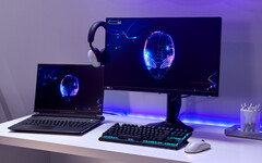 The Alienware 500Hz Gaming Monitor is one of the few monitors that can output at 500 Hz. (Image source: Dell)
