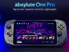 The Abxylute One Pro is an Android-powered handheld made for cloud gaming and remote play. (Image source: Abxylute)