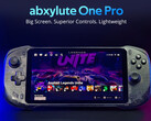 The Abxylute One Pro is an Android-powered handheld made for cloud gaming and remote play. (Image source: Abxylute)