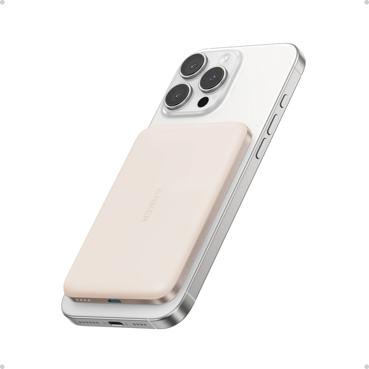 The Anker Nano Power Bank (5K, MagGo, Slim). (Image source: Anker)