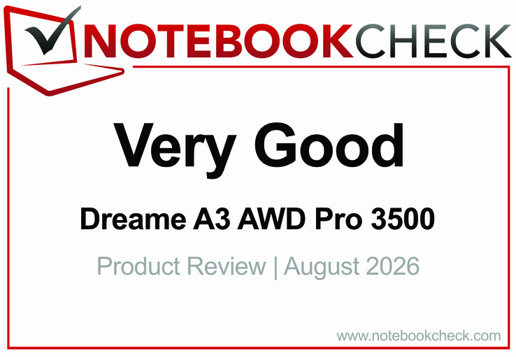 Dreame A3 AWD Pro 3500 Test Award