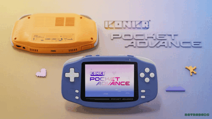 The Konkr Pocket Advance will be available in Orange and Indigo.