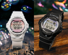 From right to left: Casio BG-169GD-1, and BG-169GD-7